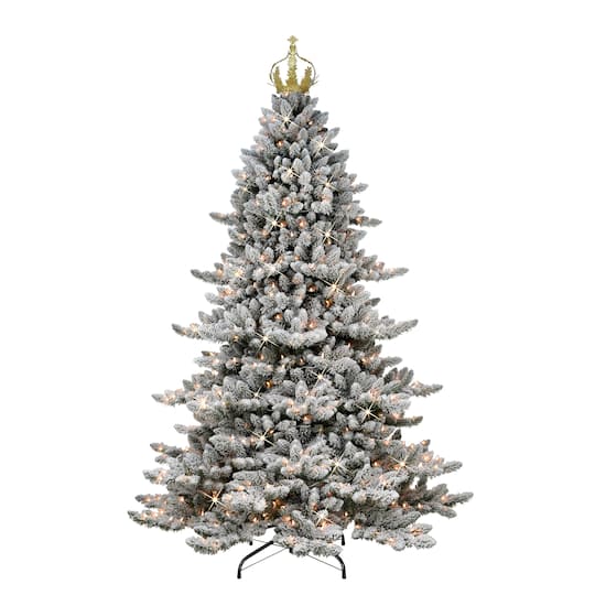 7.5ft. Pre-Lit Royal Majestic Spruce Artificial Christmas Tree, Clear Lights